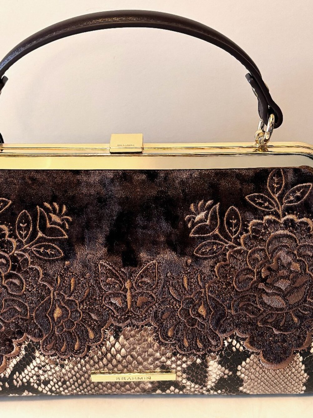 Brahmin Emmett Nocturnal Balmoral Satchel